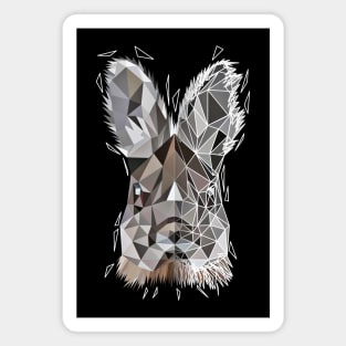 Geometric rabbit Magnet